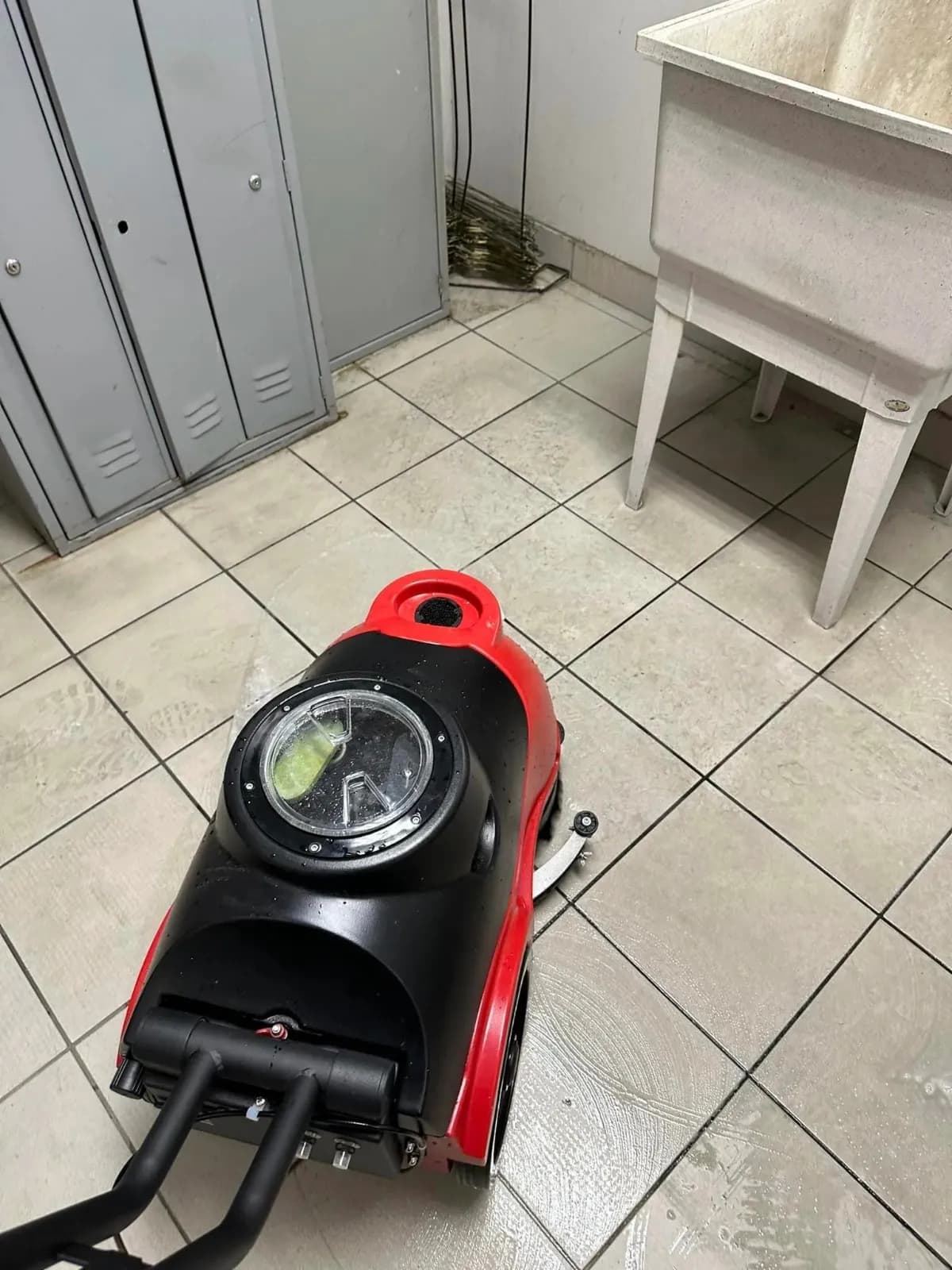 Floor Scrubbing & Polishing